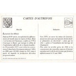 Lavaveix-les-Mines - Reproduction Carte Ancienne Collection Cartes d'Autrefois Vue des Mines