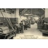 Reproduction de carte postale ancienne intérieur de la chocolaterie de la Grande-Trappe Collection Cartes d'Autrefois Orne
