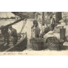 Reproduction de carte postale ancienne Trouville pêcheurs Collection Cartes d'Autrefois Calvados