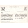 Paris - Reproduction Carte Ancienne Collection Cartes d'Autrefois Marchand d'Articles de Caves