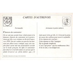 Louviers - Reproduction Carte Ancienne Collection Cartes d'Autrefois Chanson du Cantonnier