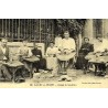 Reproduction de carte postale ancienne groupe de sandaliers Salies-de-Béarn Collection Cartes d'Autrefois Pyrénées-Atlantiques