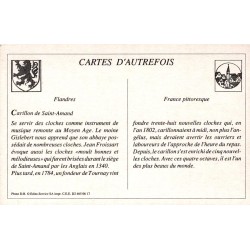 Saint-Amand-les-Eaux - Reproduction Carte Ancienne Collection Cartes d'Autrefois Carillon de 38 Cloches