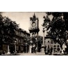 Carte postale ancienne de la Place de la Mairie à Aix-en-Provence montrant l’espace urbain historique