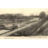 Reproduction de carte postale ancienne Cappy écluse vallée de la Somme Collection Cartes d'Autrefois Picardie