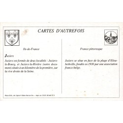 Juziers - Reproduction Carte Ancienne Collection Cartes d'Autrefois Le Quai