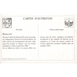 Saigneville - Reproduction Carte Ancienne Collection Cartes d'Autrefois L'Église