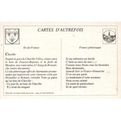 Chaville - Reproduction Carte Ancienne Collection Cartes d'Autrefois Étang de Brisemiche