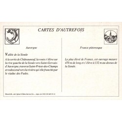 Viaduc de Fades - Reproduction Carte Ancienne Collection Cartes d'Autrefois Vallée de la Sioule