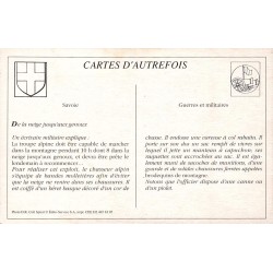 Les Diables Bleus - Reproduction Carte Ancienne Collection Cartes d'Autrefois Au Bivouac