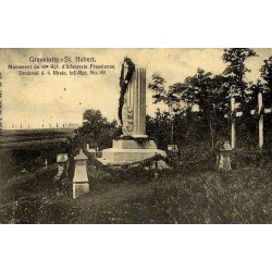Reproduction de  CPA Gravelotte monument du 69e régiment d'infanterie prussienne Collection Cartes d'Autrefois Moselle
