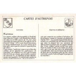 Neufchâteau - Reproduction Carte Ancienne Collection Cartes d'Autrefois Soldats dans les Vosges