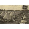 Reproduction de carte postale ancienne Camp de Châlons un coin de campement Collection Cartes d'Autrefois Marne