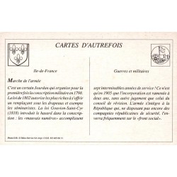 Saint-Germain - Reproduction Carte Ancienne Collection Cartes d'Autrefois Marche de l'Armée 29 Mai 1904