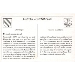 Un Taquin nommé Marcel - Reproduction Carte Ancienne Collection Cartes d'Autrefois