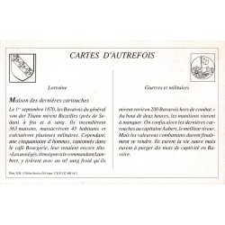 Bazeilles - Reproduction Carte Ancienne Collection Cartes d'Autrefois Maison des Dernières Cartouches