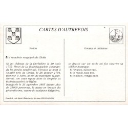 Saint-Aubin-de-Baubigné - Reproduction Carte Ancienne Collection Cartes d'Autrefois Statue de La Rochejaquelein