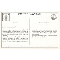 Cuirassiers Français - Reproduction Carte Ancienne Collection Cartes d'Autrefois En Marche Toute Puissance