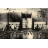 Reproduction de carte postale ancienne Bourbonne-les-Bains Hôpital militaire piscine Collection Cartes d'Autrefois Haute-Marne