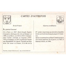 Paris - Reproduction Carte Ancienne Collection Cartes d'Autrefois Défilé du Général Gouraud 14 Juillet 1919