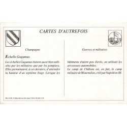 Camp de Châlons - Reproduction Carte Ancienne Collection Cartes d'Autrefois L'Échelle Gugumus