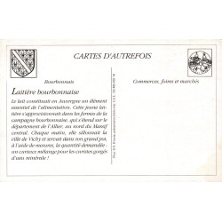 Vichy - Reproduction Carte Ancienne Collection Cartes d'Autrefois Laitière Bourbonnaise