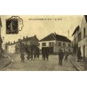 Reproduction de carte postale ancienne Ballancourt-sur-Essonne La Place Collection Cartes d'Autrefois Essonne