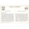 Paris - Reproduction Carte Ancienne Collection Cartes d'Autrefois Une Famille de Bouchers