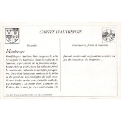 Maubeuge - Reproduction Carte Ancienne Collection Cartes d'Autrefois Une Drôle d'Enseigne