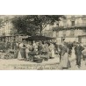Paris boulevard de Ménilmontant jour du marché reproduction carte ancienne Collection Cartes d'Autrefois