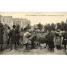 Limousin conclusion d un marché foire reproduction carte ancienne Collection Cartes d'Autrefois