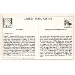 La Machine - Reproduction Carte Ancienne Puits Marguerite
