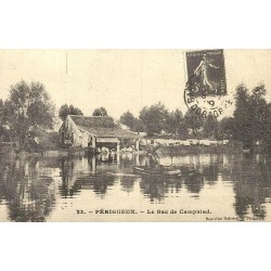 Périgueux bac de Campniac reproduction carte ancienne Collection Cartes d'Autrefois
