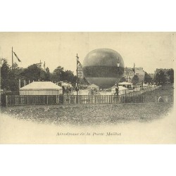 Aérodrome de la Porte Maillot reproduction carte ancienne Collection Cartes d'Autrefois