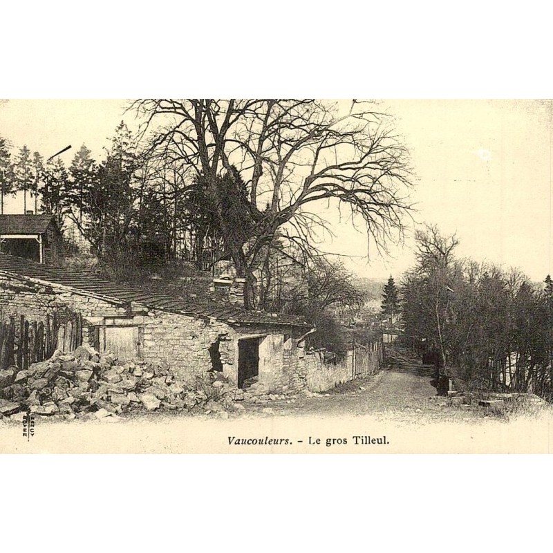 Vaucouleurs Gros Tilleul reproduction carte ancienne Collection Cartes d'Autrefois