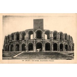 Carte postale ancienne des Arènes amphithéâtre romain d’Arles Provence