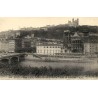 Lyon pont Tilsitt cathédrale Saint Jean Fourvière reproduction carte ancienne Collection Cartes d'Autrefois