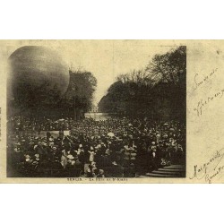 Senlis fête de Saint Rieul reproduction carte ancienne Collection Cartes d'Autrefois
