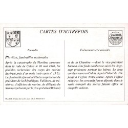Paris - Reproduction Carte Ancienne Victimes du Pluviôse