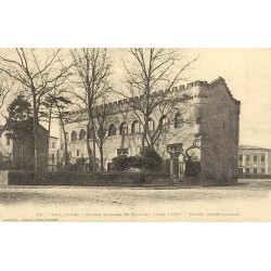 Toulouse ancien collège Saint Raymond vers 1530 reproduction carte ancienne Collection Cartes d'Autrefois