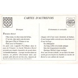 Port-Blanc - Reproduction Carte Ancienne Maison Théodore Botrel