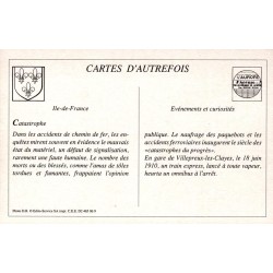 Courrières - Reproduction Carte Ancienne Catastrophe Minière