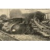 Bernay déraillement de l’Express de Cherbourg reproduction de carte postale ancienne Collection Cartes d’Autrefois