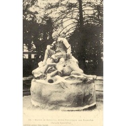 Toulouse statue de Goudouli par Falguière reproduction de carte postale ancienne Collection Cartes d'Autrefois