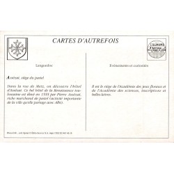 Toulouse - Reproduction Carte Ancienne Hôtel d’Assézat