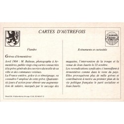 Armentières - Reproduction Carte Ancienne Grand-Place Grèves