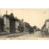 Chartres la grille de l’Hôtel-Dieu et la rue Bonneval reproduction de carte postale ancienne Collection Cartes d'Autrefois
