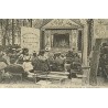 Paris Champs-Élysées représentation du théâtre Guignol reproduction de carte postale ancienne Collection Cartes d'Autrefois