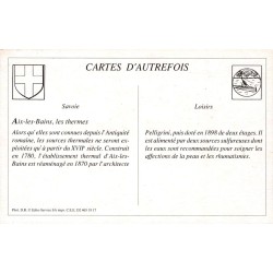 Aix-les-Bains - Reproduction Carte Ancienne Établissement Thermal