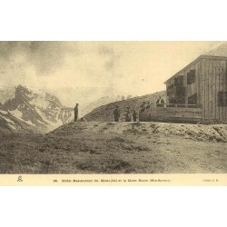 Saint-Gervais-les-Bains Hôtel Restaurant du Mont Joli et le Mont Blanc reproduction de CPA Collection Cartes d'Autrefois